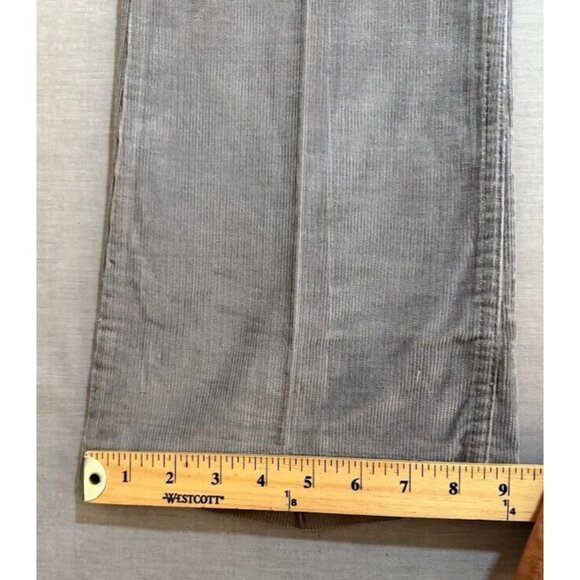 Levi Strauss & CO. 517 1555 Corduroy Jeans Mens 34 Gray Pocketed Men 34X28 USA - Picture 11 of 11